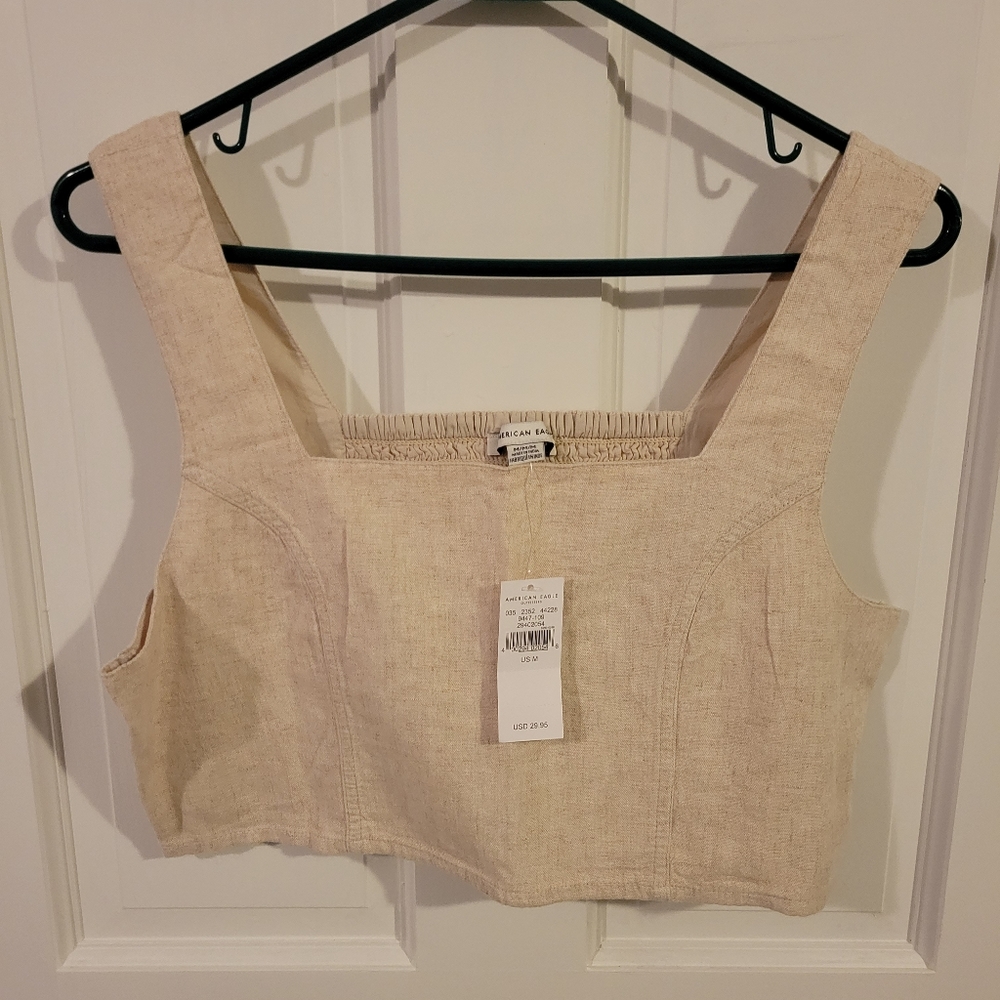Cropped halter